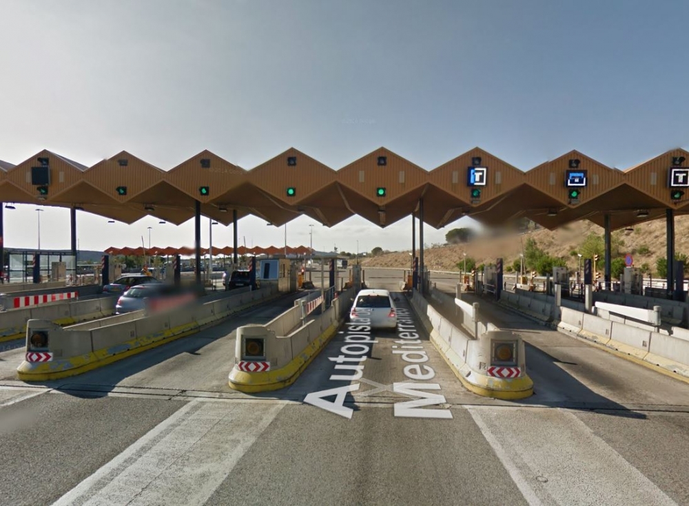 Espagne / Catalogne autoroute AP7 (Le Perthus Barcelone), le prix